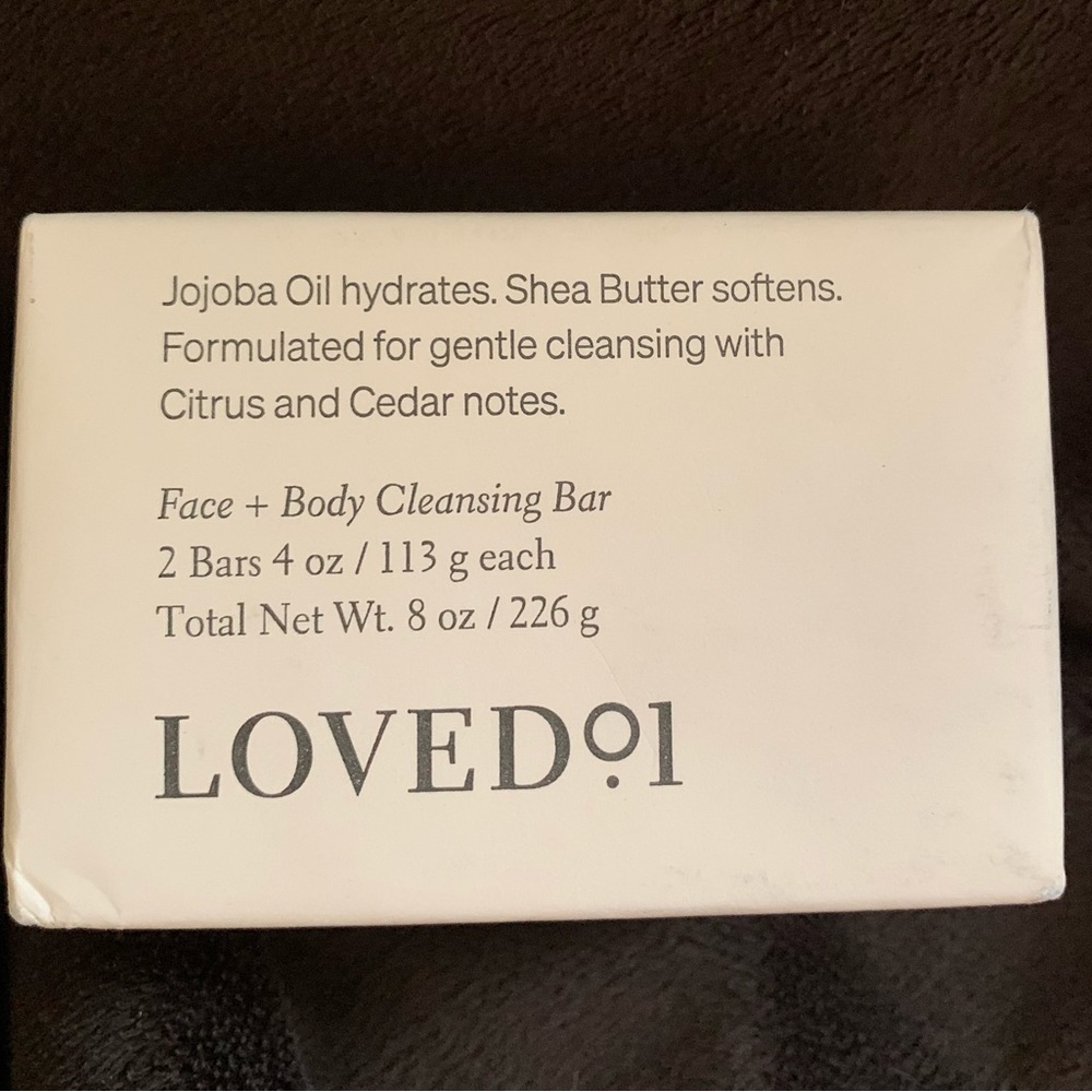 LOVED 01 ladies JOJOBA (2) face cleansers (1) shave cream Made in USA unused New - Picture 4 of 7